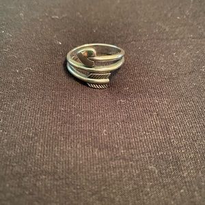 Arrow & Heart Ring